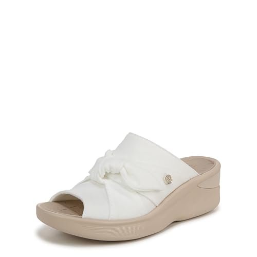 BZees White Sandals | Lightweight Comfort Sandals